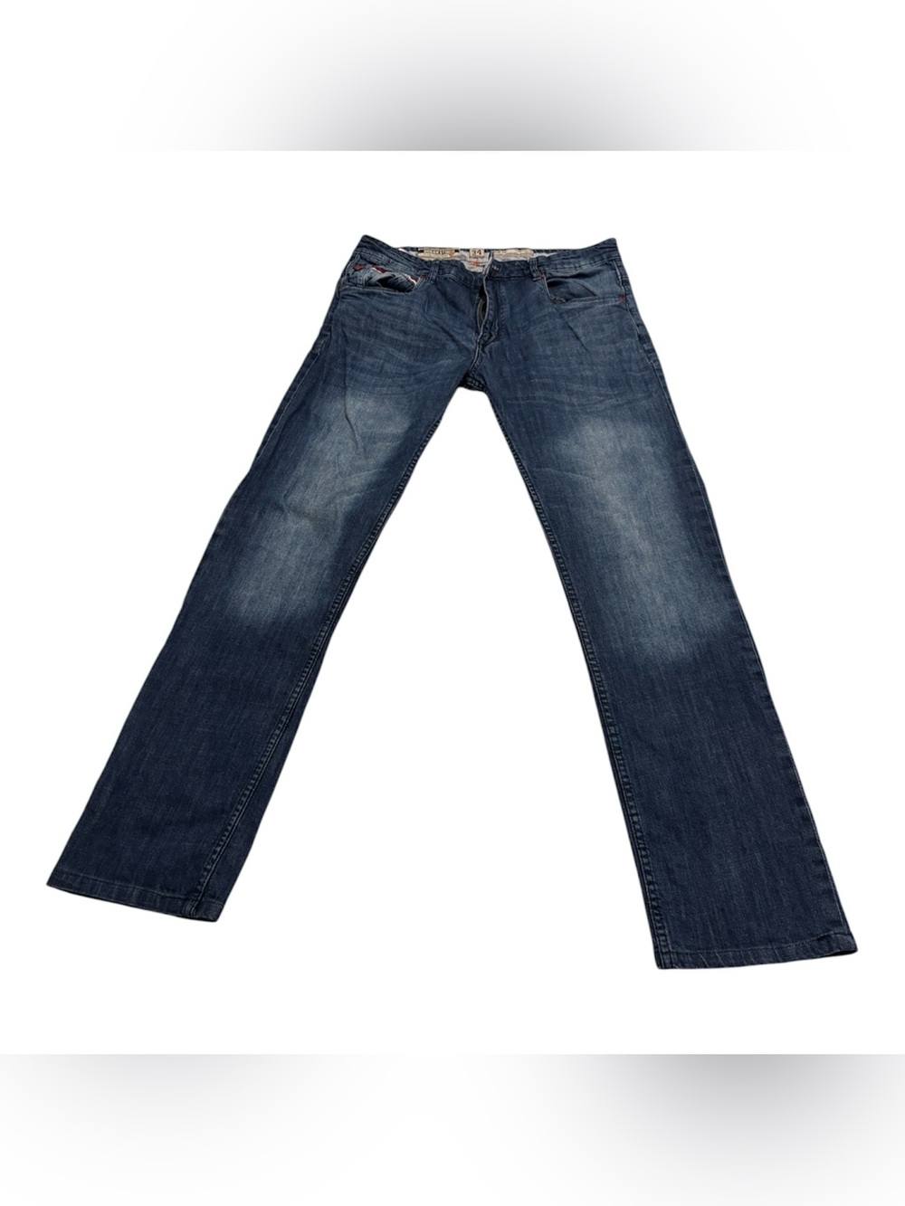 Slim Fit Men's Dark Blue Jeans - Classic Everyday Style